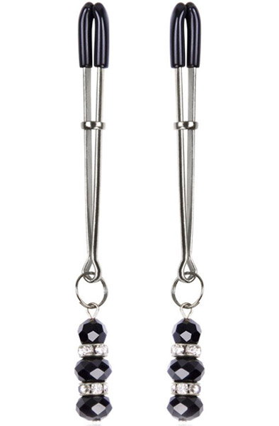 Kiotos Fancy Nipple Clamps With Gems - Brustwarzenklammern 1