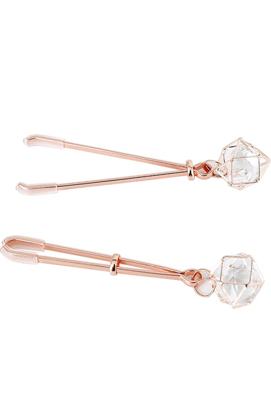 Kiotos Nipple Clamps Rose Gold Prism - Brustwarzenklammern 2