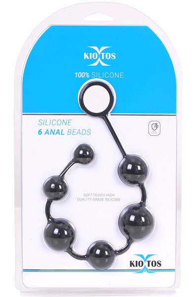 Kiotos Silicone 6 Anal Beads - Anal-Kugeln 2