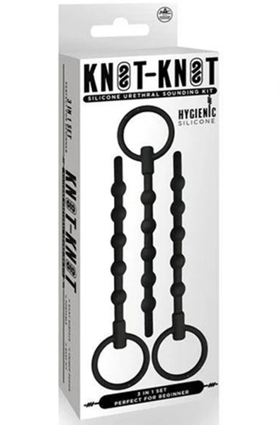 Knot Knot Black Urethral Sounding Kit - Dilator-Set 2