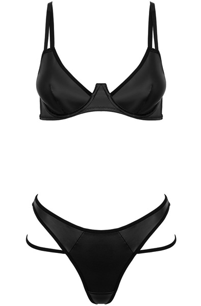 Kotek Blackelia 2-pcs Set Black - Underklädesset 3