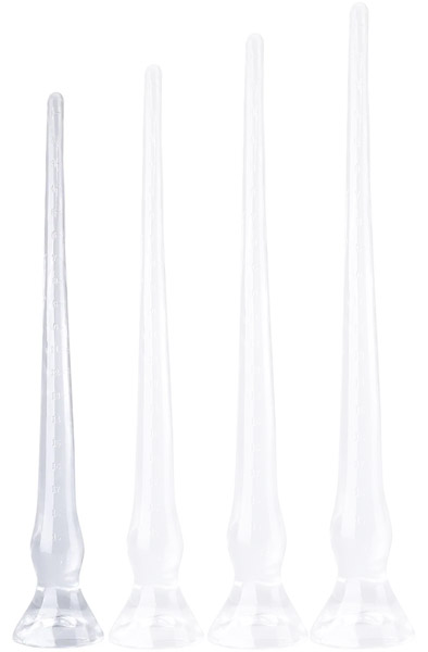 Koxor Long Transparent Dildo Koxor 30 cm - Extra langer Anal-Dildo 1