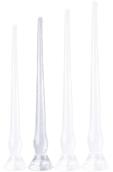 Koxor Long Transparent Dildo Koxor 40 cm - Extra langer Anal-Dildo 1