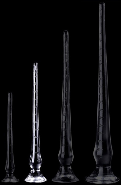 Koxor Long Transparent Dildo Koxor 40 cm - Extra langer Anal-Dildo 2