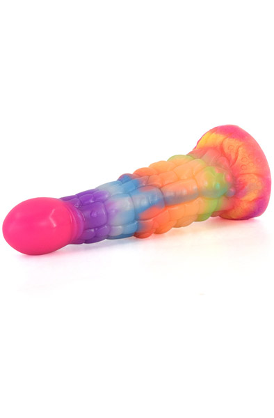 Kraken Glow-in-The-Dark Dildo 21,5 cm - Drachen-Dildo 3