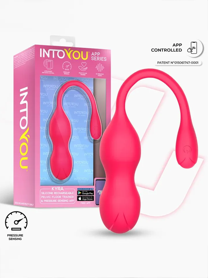 Kyra Pelvic Floor Trainer Pressure Sensing App - App-controlled bundles 6 [full]