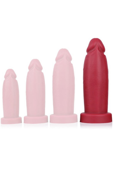 Larry Silicone Dildo Red 28,5 cm - Anal-Dildo 1