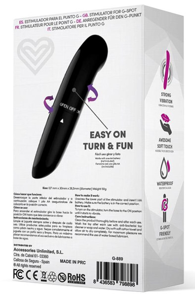 Latetobed Denzel Stimulator Easy Quick - G-Punkt-Vibrator 3