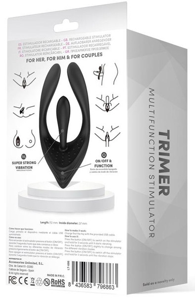 Latetobed Trimer Multifunction Stimulator - Paarvibrator 3