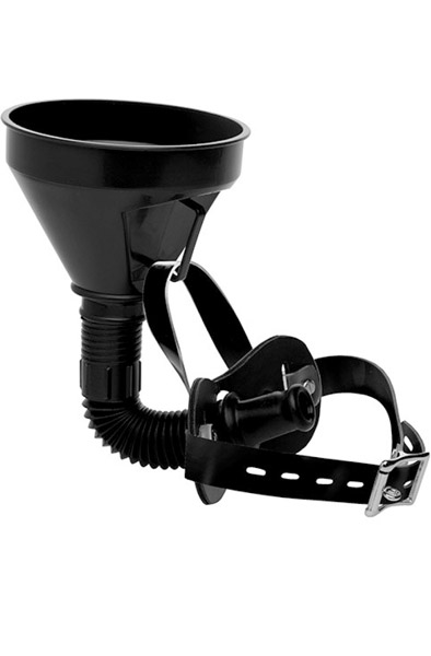Latrine Extreme Funnel Gag - Latex-Knebel 1