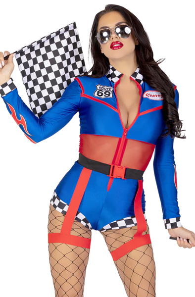 Leg Avenue Cherry Bomb Racer - Rollenspiele & Verkleidungen 1