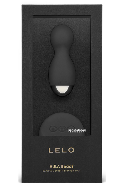 LELO Hula Beads Obsidian Black - Ferngesteuerte Kegelkugeln 1