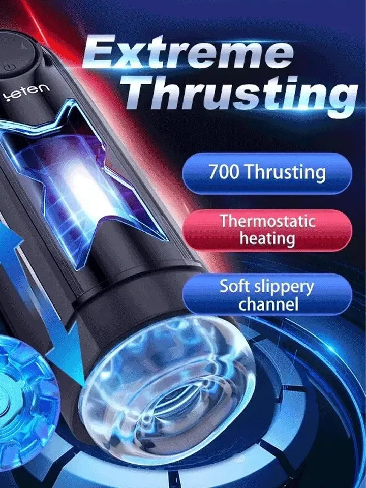 Leten X-Sped Automatic Thrusting Masturbator - Automatic masturbator 2 [full]
