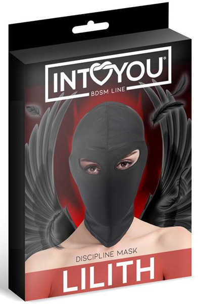 Lilith Incognito Mask Black - BDSM mask 2