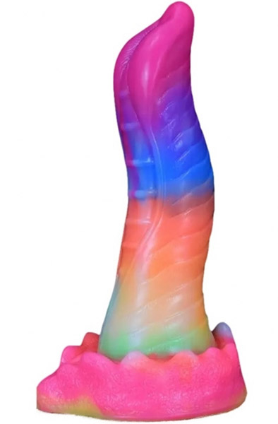 Lizard Glow-in-The-Dark Dildo 22 cm - Drachen-Dildo 1