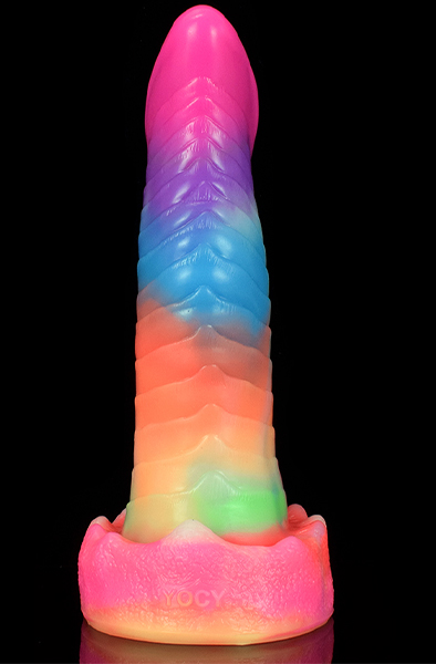 Lizard Glow-in-The-Dark Dildo 22 cm - Drachen-Dildo 3
