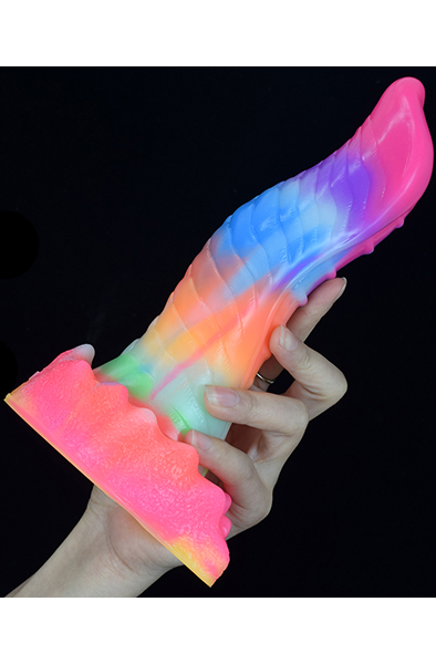 Lizard Glow-in-The-Dark Dildo 22 cm - Drachen-Dildo 5