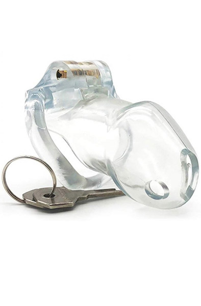 Lock Up Chastity Cage Transparent - Chastity cage 1