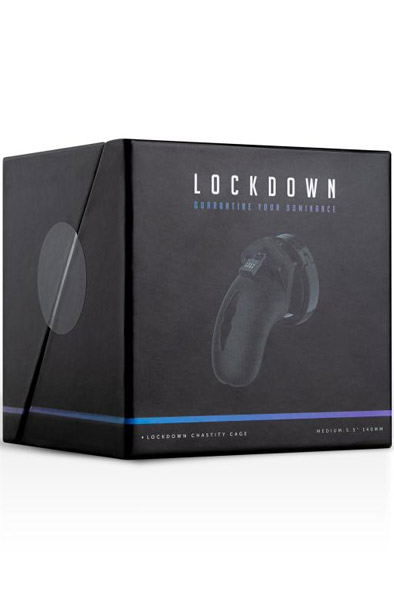Lockdown Chastity Cage Medium - Keuschheitskäfig 3