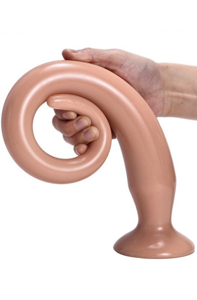 Long Dildo Tail Flex Flesh 43 cm - Extra langer Anal-Dildo 2