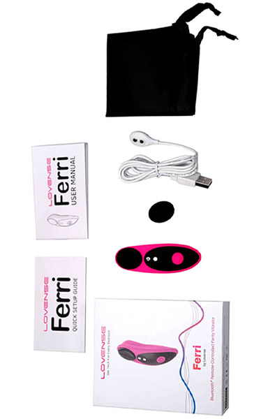 Lovense Ferri Remote Controlled Panty Vibrator - Vibrationshöschen 4