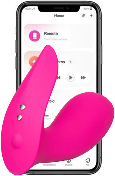 Lovense Flexer G-Spot & Clit Panty Vibrator - Ferngesteuerter Vibrator 1