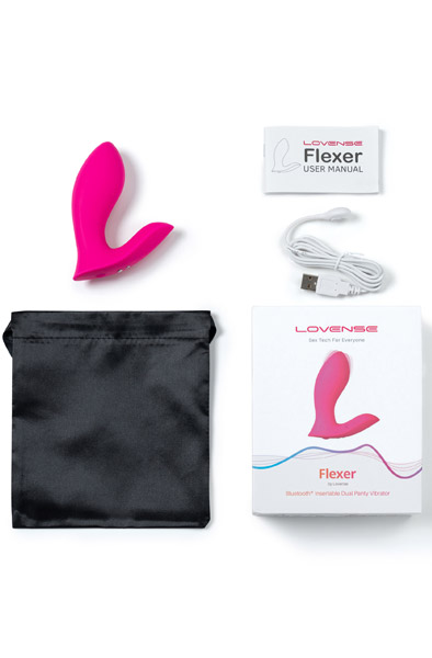 Lovense Flexer G-Spot & Clit Panty Vibrator - Ferngesteuerter Vibrator 4