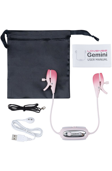 Lovense Gemini Vibrating Nipple Clamps - Vibrierende Nippelklemmen 3