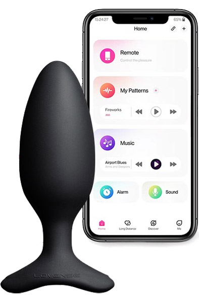 Lovense Hush 2 Butt Plug S 38mm - Ferngesteuerter Analplug 1