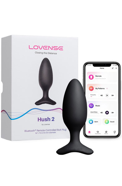Lovense Hush 2 Butt Plug S 38mm - Ferngesteuerter Analplug 3