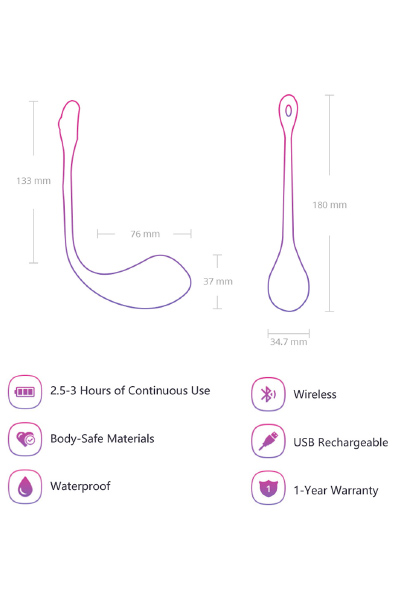 Lovense Lush 2 - Ferngesteuerter Vibrator 4