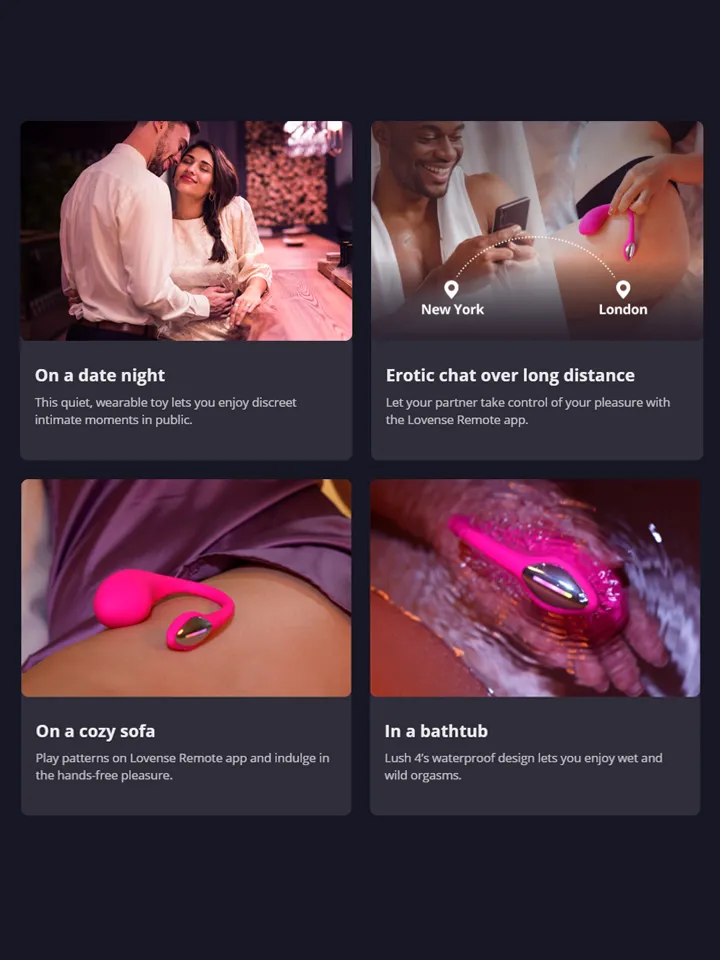 Lovense Lush 4 - App controlled vibrator 2 [full]