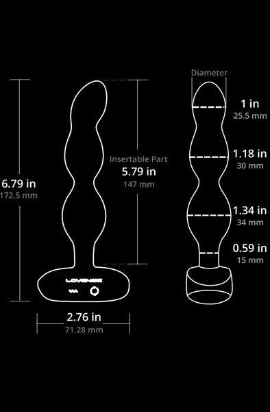 Lovense Ridge Vibrating Anal Beads - Ferngesteuerte Analkugeln 4