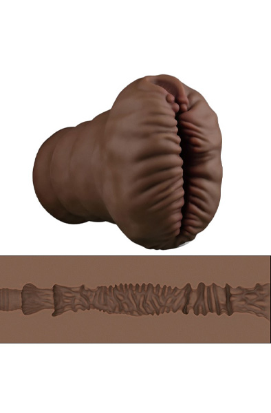 Lovetoy Aliens Pie Masturbator #2 Brown - Masturbator 2