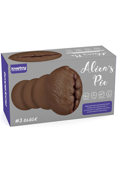 Lovetoy Aliens Pie Masturbator #3 Brown - Masturbator 1