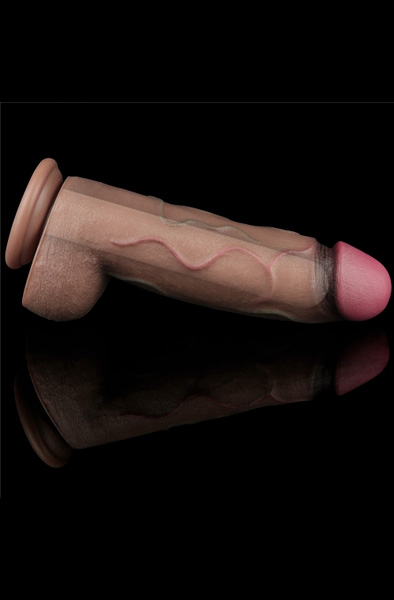 Lovetoy Dual Layered Silicone Cock XXL 31 cm - XXL-Dildo 4
