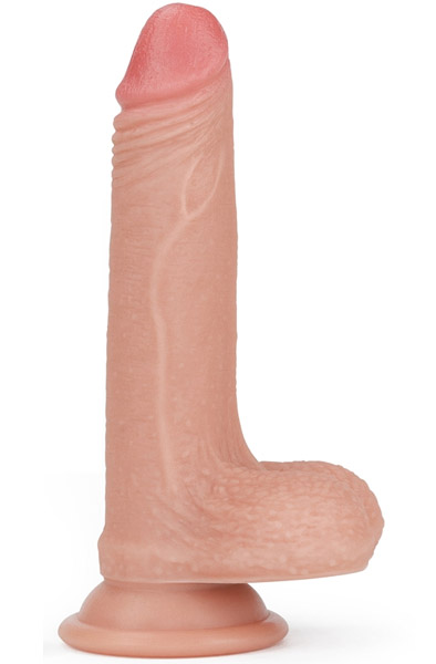 Lovetoy Dual-Layered Silicone Dildo 17,5 cm - Dildo 1