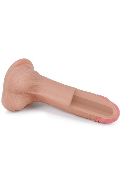 Lovetoy Dual-Layered Silicone Dildo 17,5 cm - Dildo 2