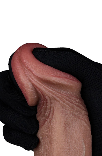 Lovetoy Dual Layered Silicone Dildo 22,5 cm - Realistischer Dildo 7