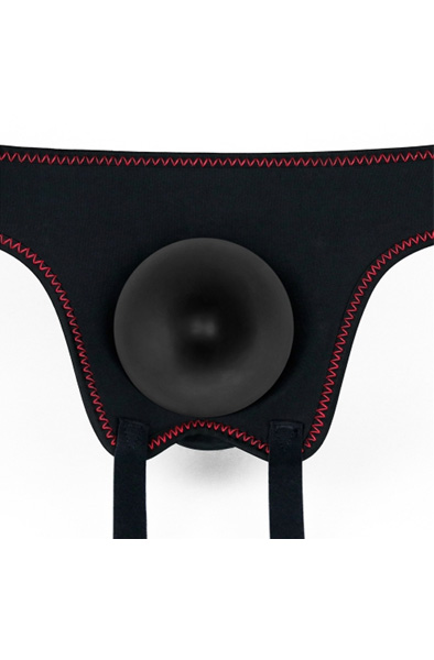 Lovetoy Easy Strapon Set Black 20 cm - Strap-on 4