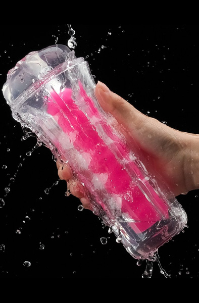 Lovetoy Lumino Play Masturbator Pink Glow - Masturbator 3