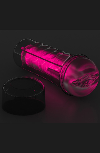 Lovetoy Lumino Play Masturbator Pink Glow - Masturbator 5