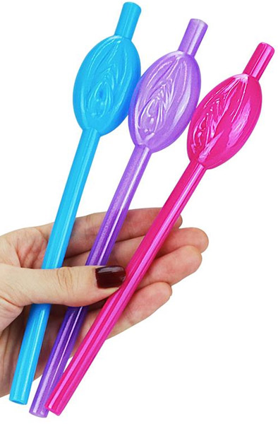 Lovetoy Pussy Straws 9-pack - Strohhalme 2