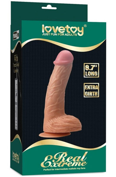 Lovetoy Real Extreme Extra Girth Dildo 22 cm - Dildo 2