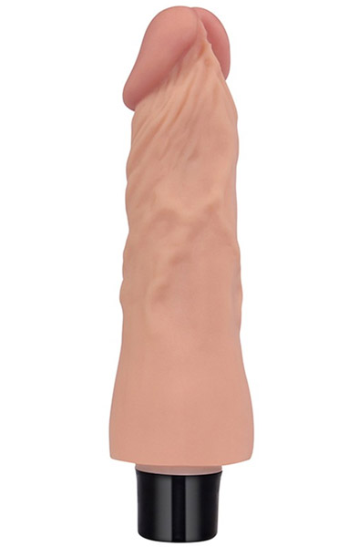Lovetoy Real Softee Vibrating Dildo 18 cm - Vibrierender Dildo 2