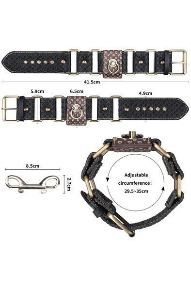 Lovetoy Rebellion Reign Deluxe Ankle Cuffs - Fußmanschetten 3