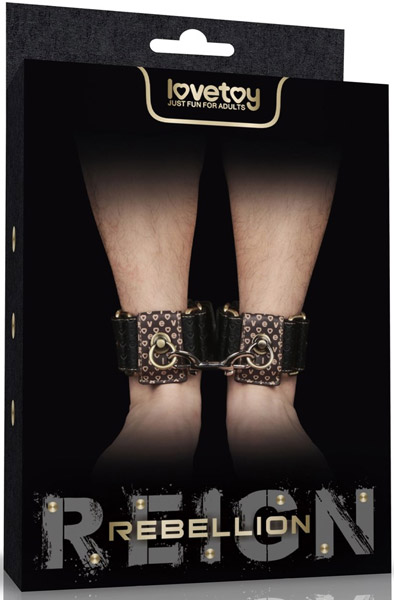 Lovetoy Rebellion Reign Deluxe Ankle Cuffs - Fußmanschetten 5