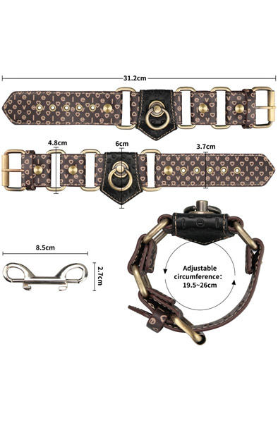 Lovetoy Rebellion Reign Deluxe Handcuffs - Handschellen 3
