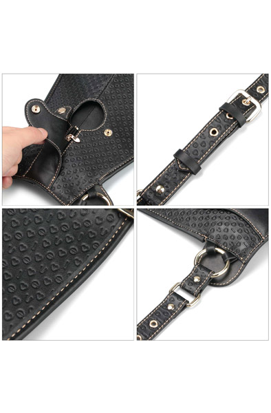 Lovetoy Rebellion Reign Dildo Saddle - Umschnalldildo mit Geschirr 4