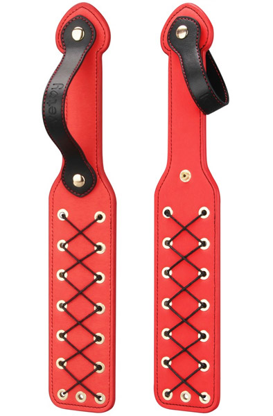 Lovetoy Rebellion Reign Rope Paddle - Spanking-Paddel 1